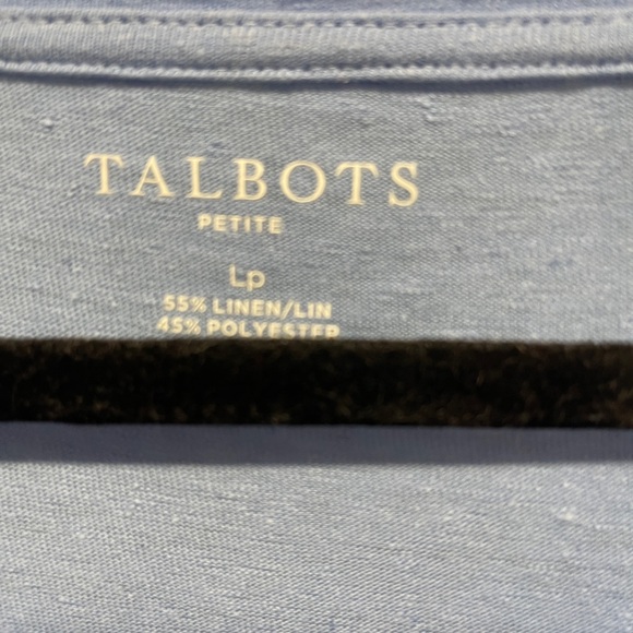 Talbots tied sleeves top - Picture 4 of 4